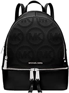 MICHAEL KORS RHEA ZIP BACKPACK-BLACK-MD